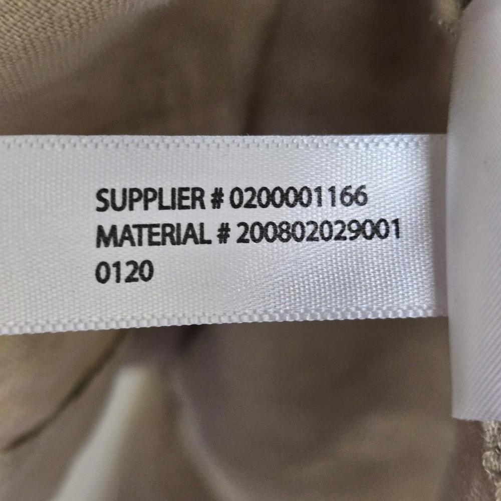 Lauren Ralph Lauren 100% Linen Short Sleeve Shirt Dress, Coastal Preppy, Tan, 6 - Picture 6 of 13